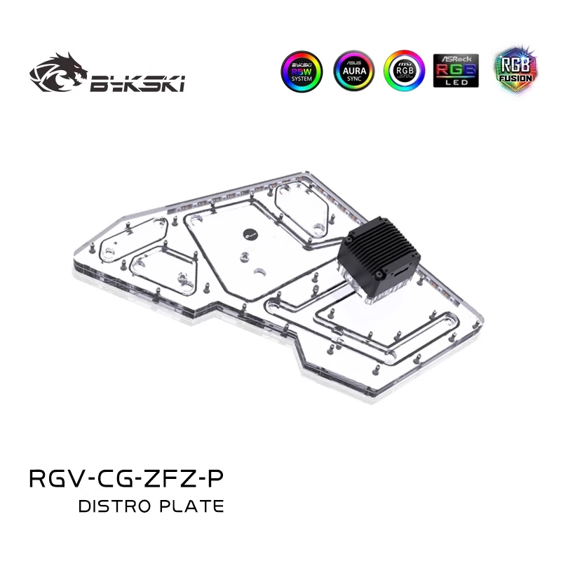 BYKSKI RGV-CG-ZFZ-P Solução de - Distro Plate Ddc Pump Combo avaliação e preço